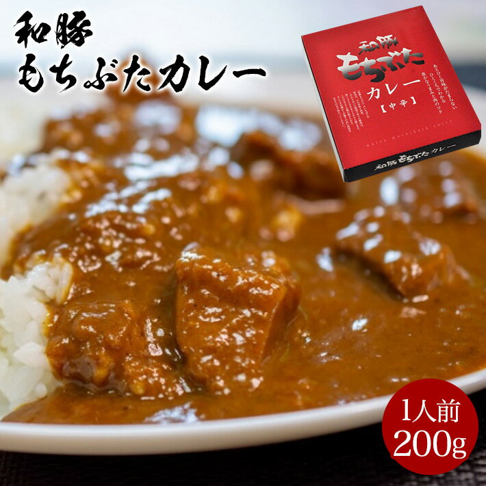 【即日発送】和豚もちぶたカレー6個セット 贈り物 あす楽対応 レトルトカレー ギフト包装対応可 送料無料（北海道500円 沖縄600円課金 店舗にて訂正）